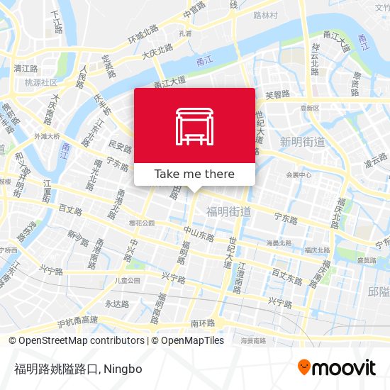 福明路姚隘路口 map