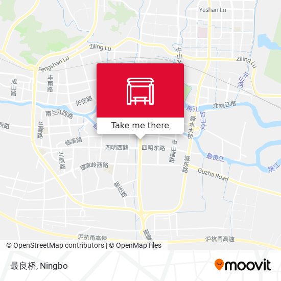 最良桥 map