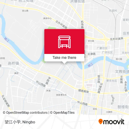 望江小学 map