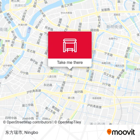 东方瑞市 map