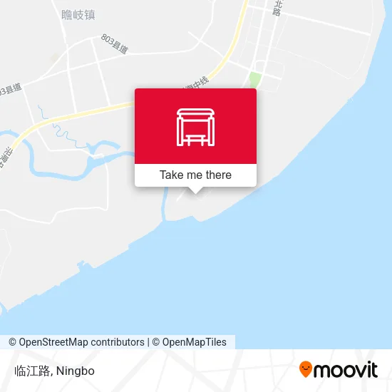 临江路 map