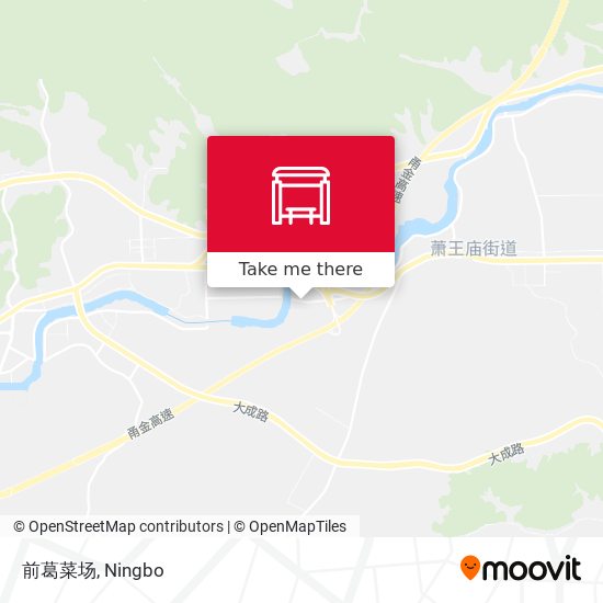 前葛菜场 map