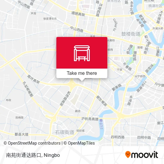 南苑街通达路口 map