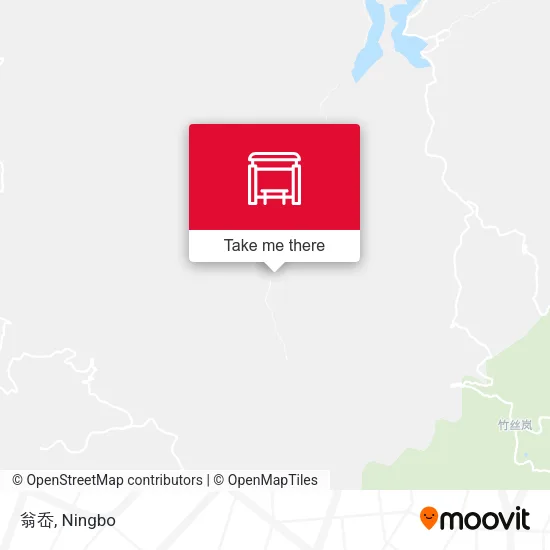 翁岙 map