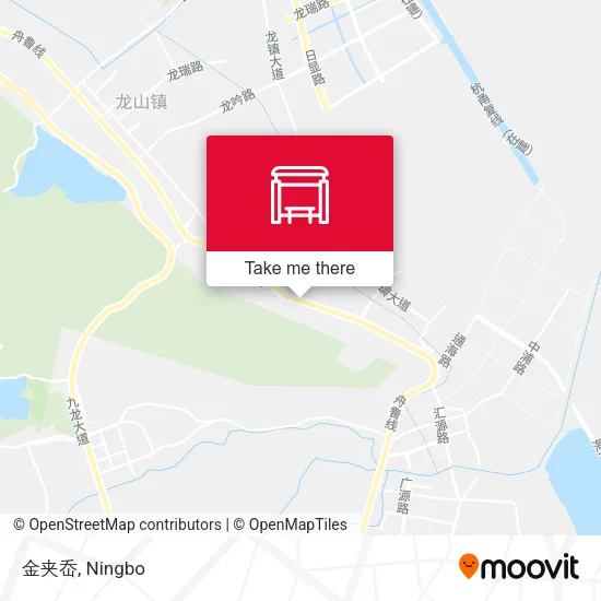 金夹岙 map
