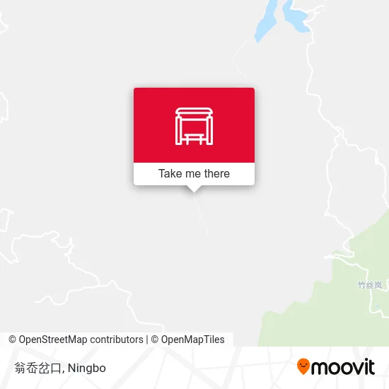 翁岙岔口 map