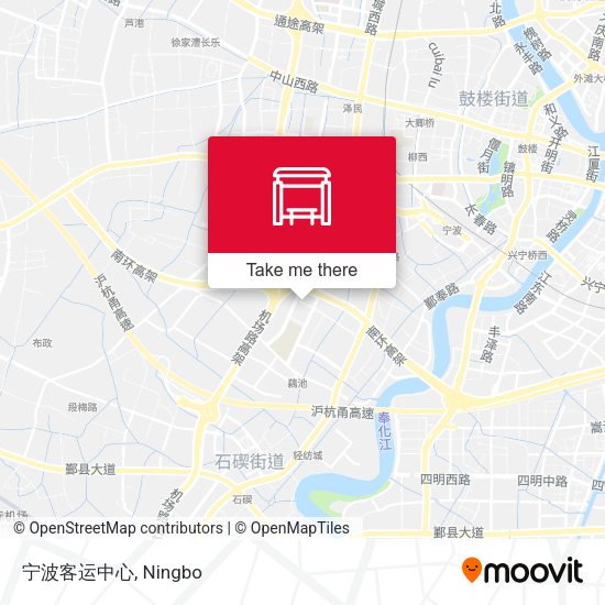 宁波客运中心 map