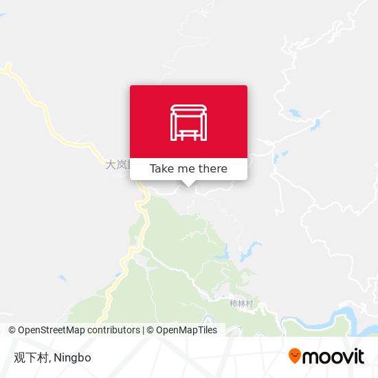 观下村 map