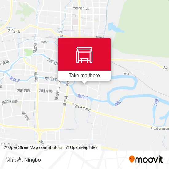 谢家湾 map