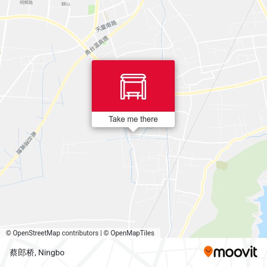 蔡郎桥 map