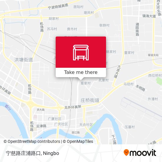 宁慈路庄浦路口 map