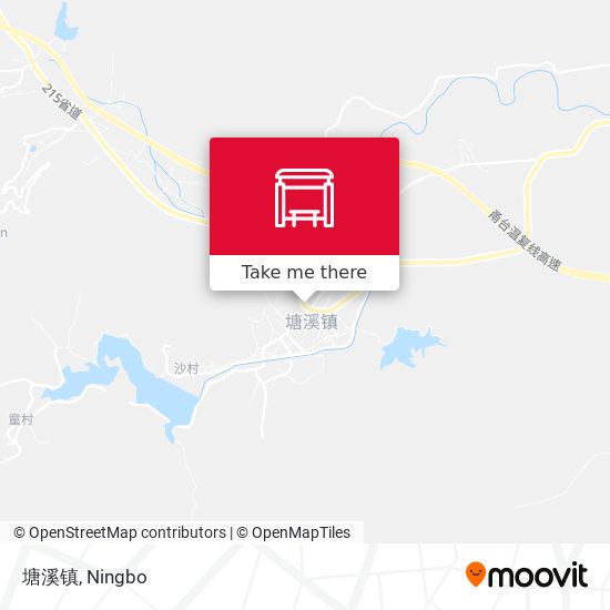 塘溪镇 map