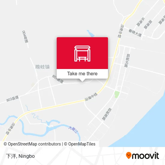 下洋 map