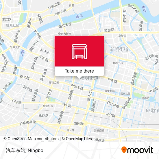 汽车东站 map