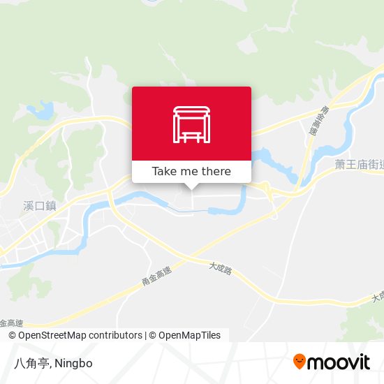 八角亭 map