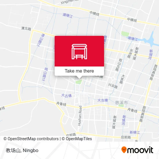 教场山 map