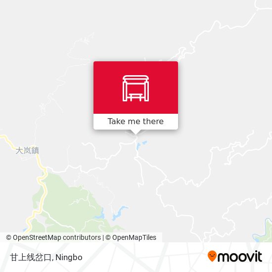 甘上线岔口 map
