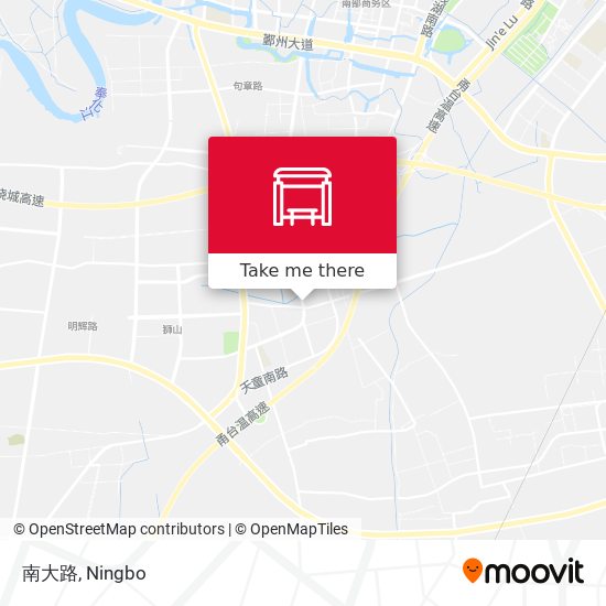 南大路 map