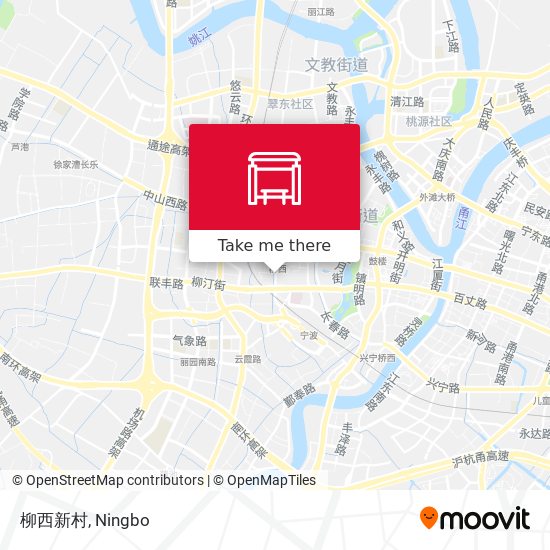 柳西新村 map