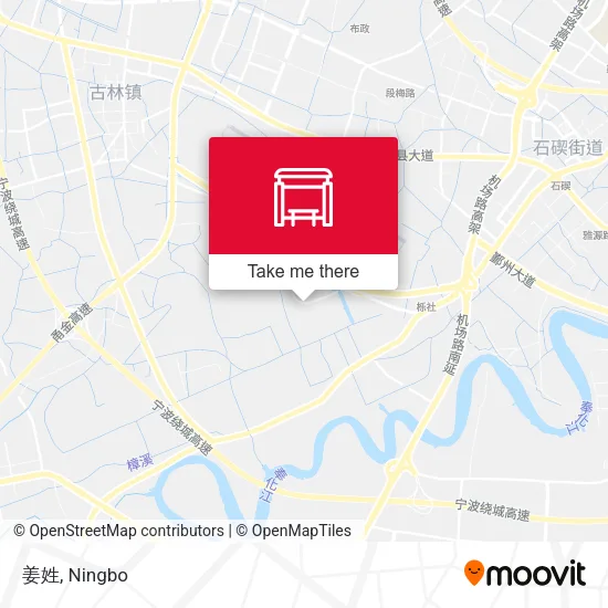 姜姓 map