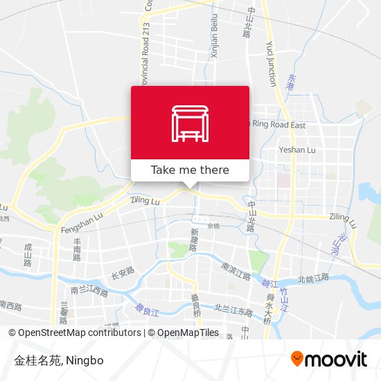 金桂名苑 map