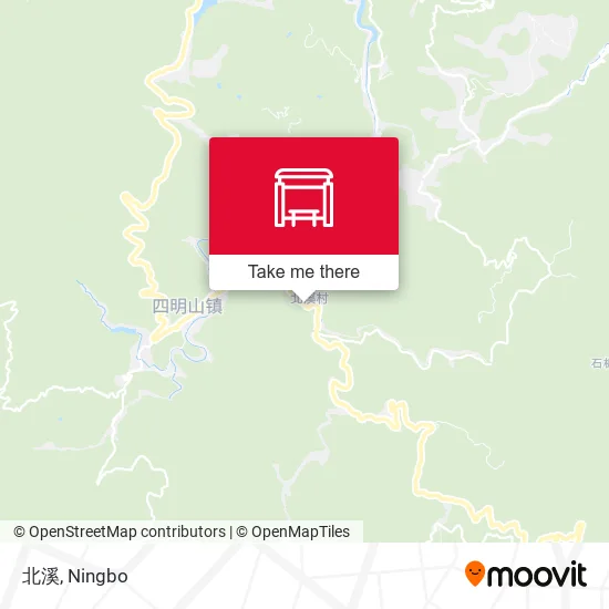 北溪 map