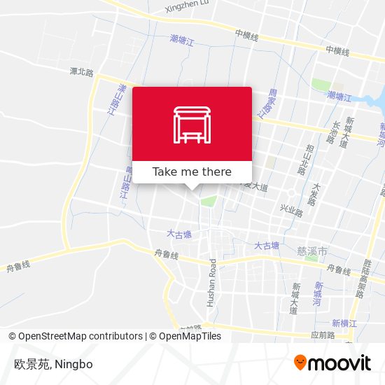 欧景苑 map
