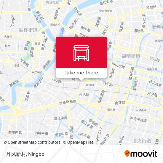 丹凤新村 map