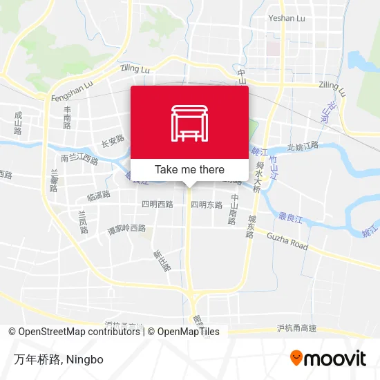 万年桥路 map
