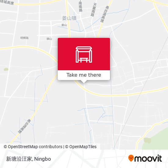 新塘沿汪家 map