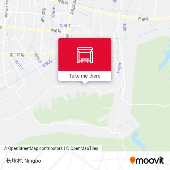 长埭村 map