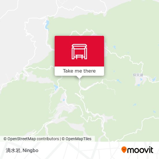滴水岩 map
