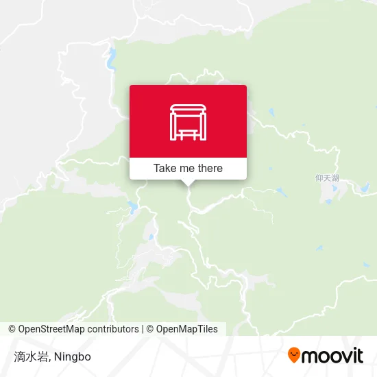 滴水岩 map