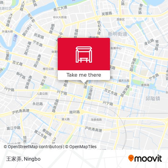 王家弄 map