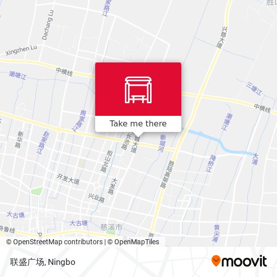 联盛广场 map