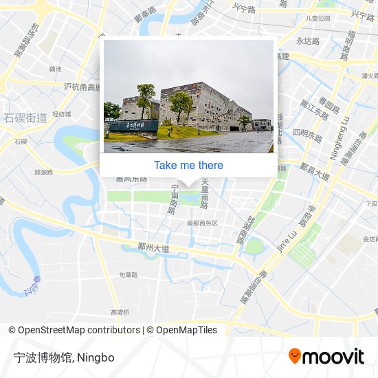 宁波博物馆 map