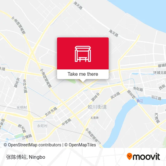 张陈傅站 map