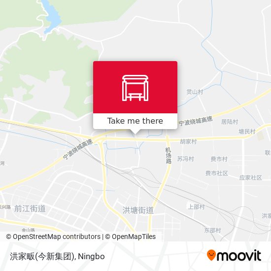 洪家畈(今新集团) map