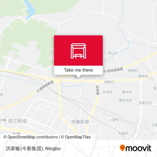 洪家畈(今新集团) map