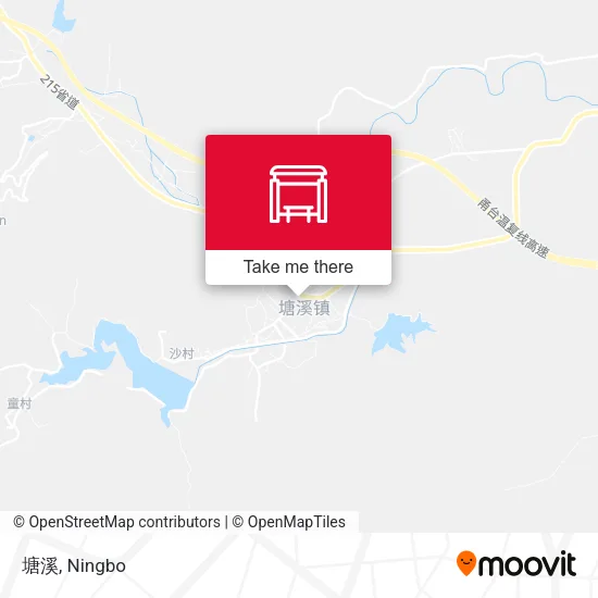 塘溪 map