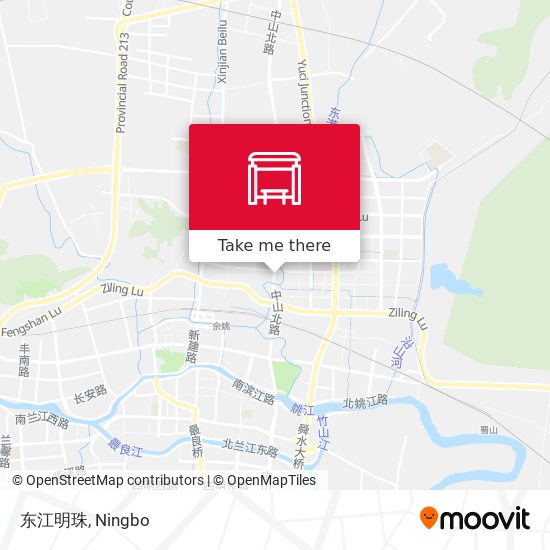 东江明珠 map