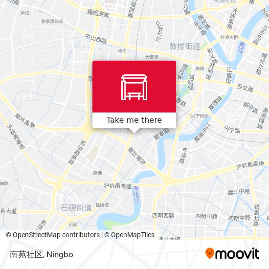 南苑社区 map