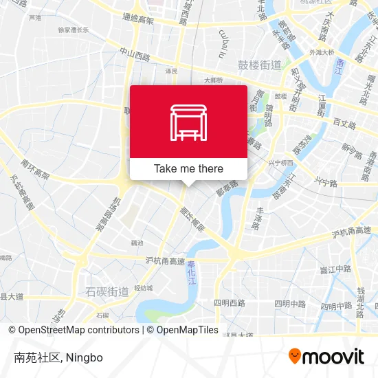 南苑社区 map