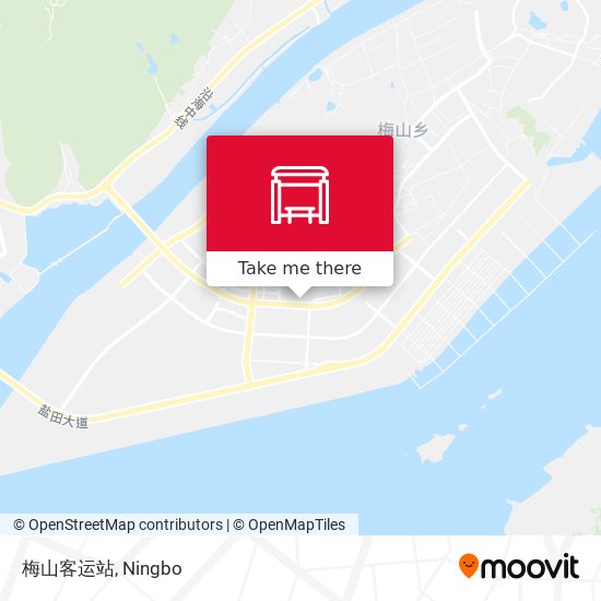 梅山客运站 map
