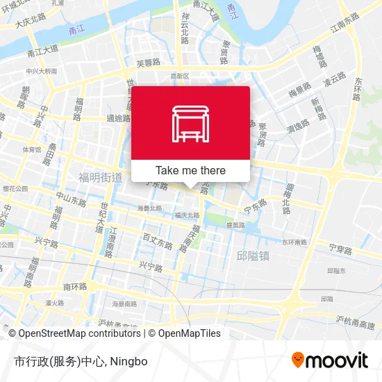 市行政(服务)中心 map