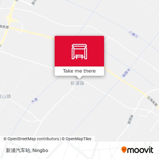 新浦汽车站 map