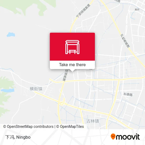 下冯 map