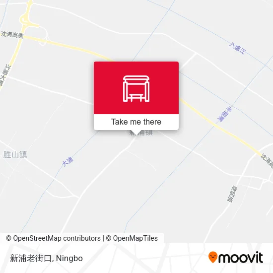 新浦老街口 map