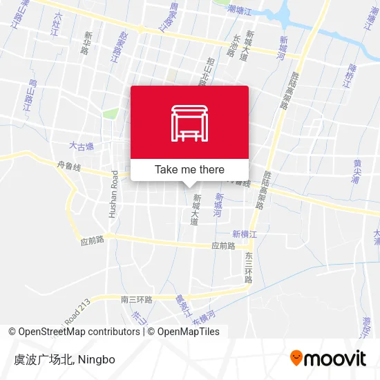 虞波广场北 map