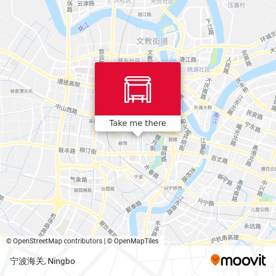 宁波海关 map